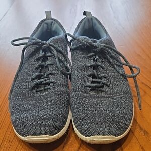 LL Bean Summer Sneakers Medium Blue size 8 Very Good Condition